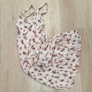 Vici Blush Pink Gathered dress